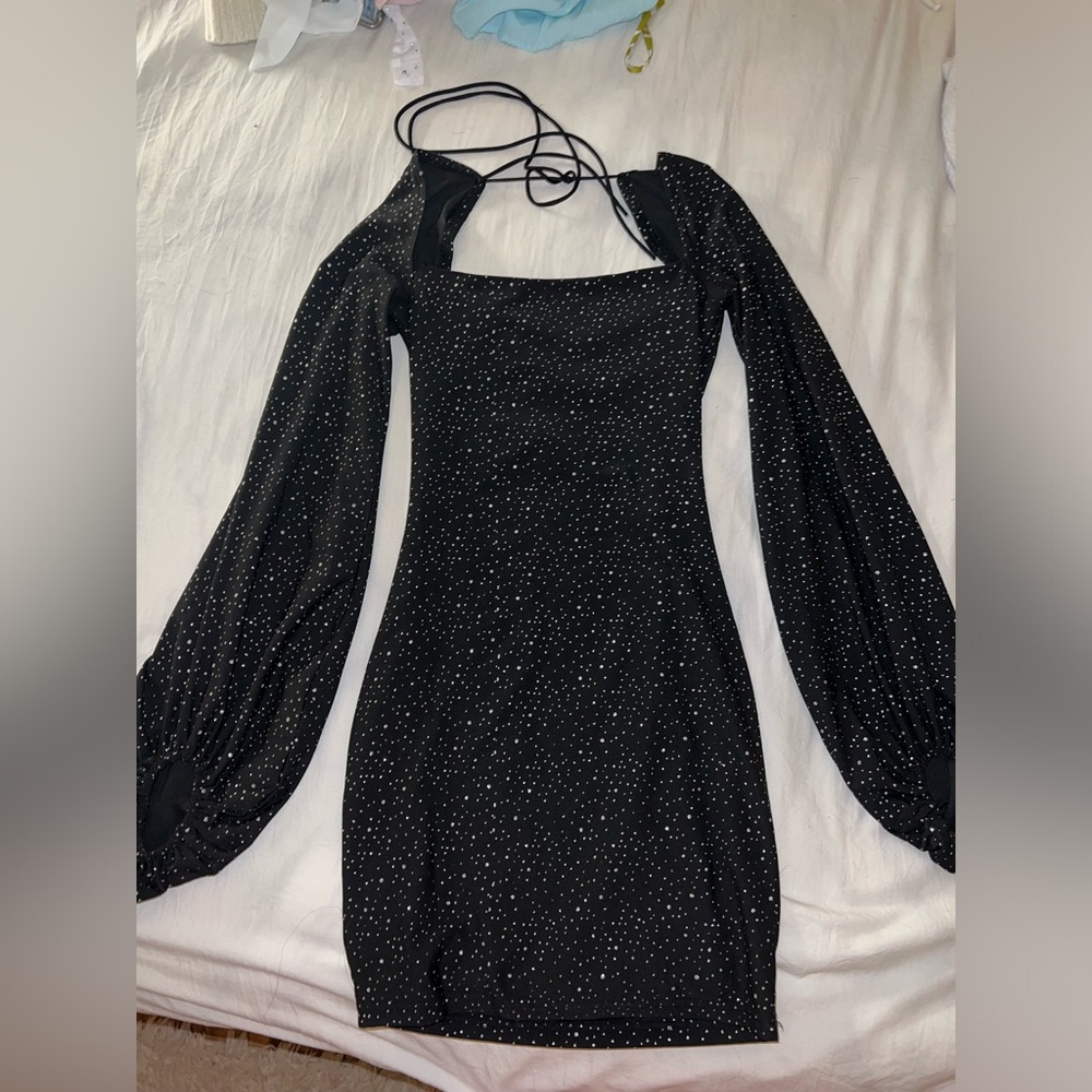Lucy in the sky black dress